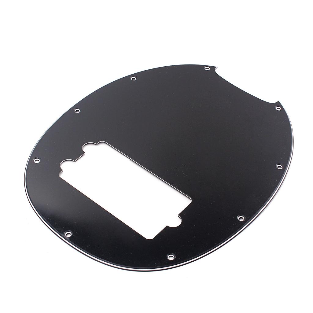 Sunnimix Bền Nhựa Pickguard Cho Âm Nhạc Nam 4 Guitar Bass Phụ Kiện