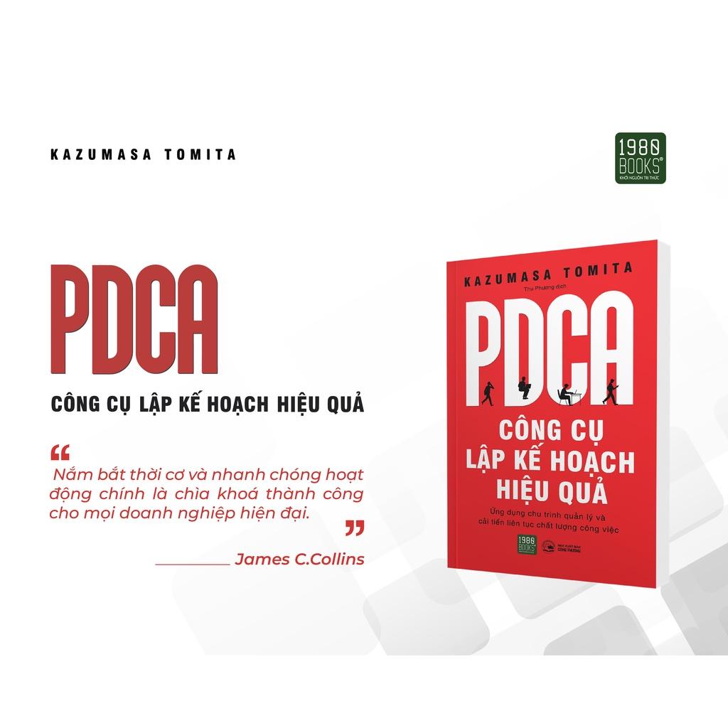 Sách PDCA Công Cụ Lập Kế Hoạch Hiệu Quả - 1980Books - BẢN QUYỀN