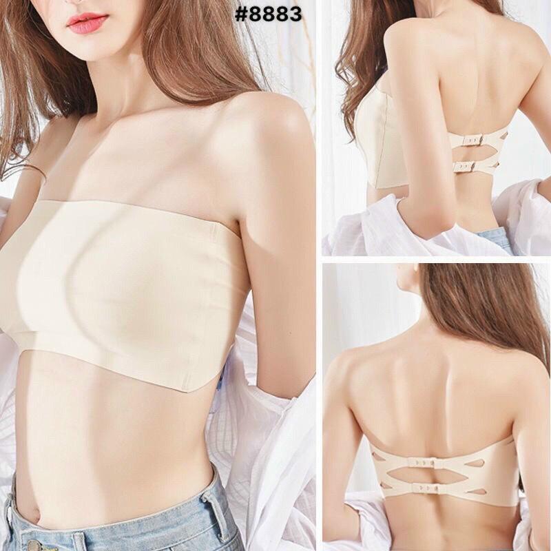 ÁO BRA SU ỐNG CÀI SAU DÂY CHÉO KHÔNG DÂY