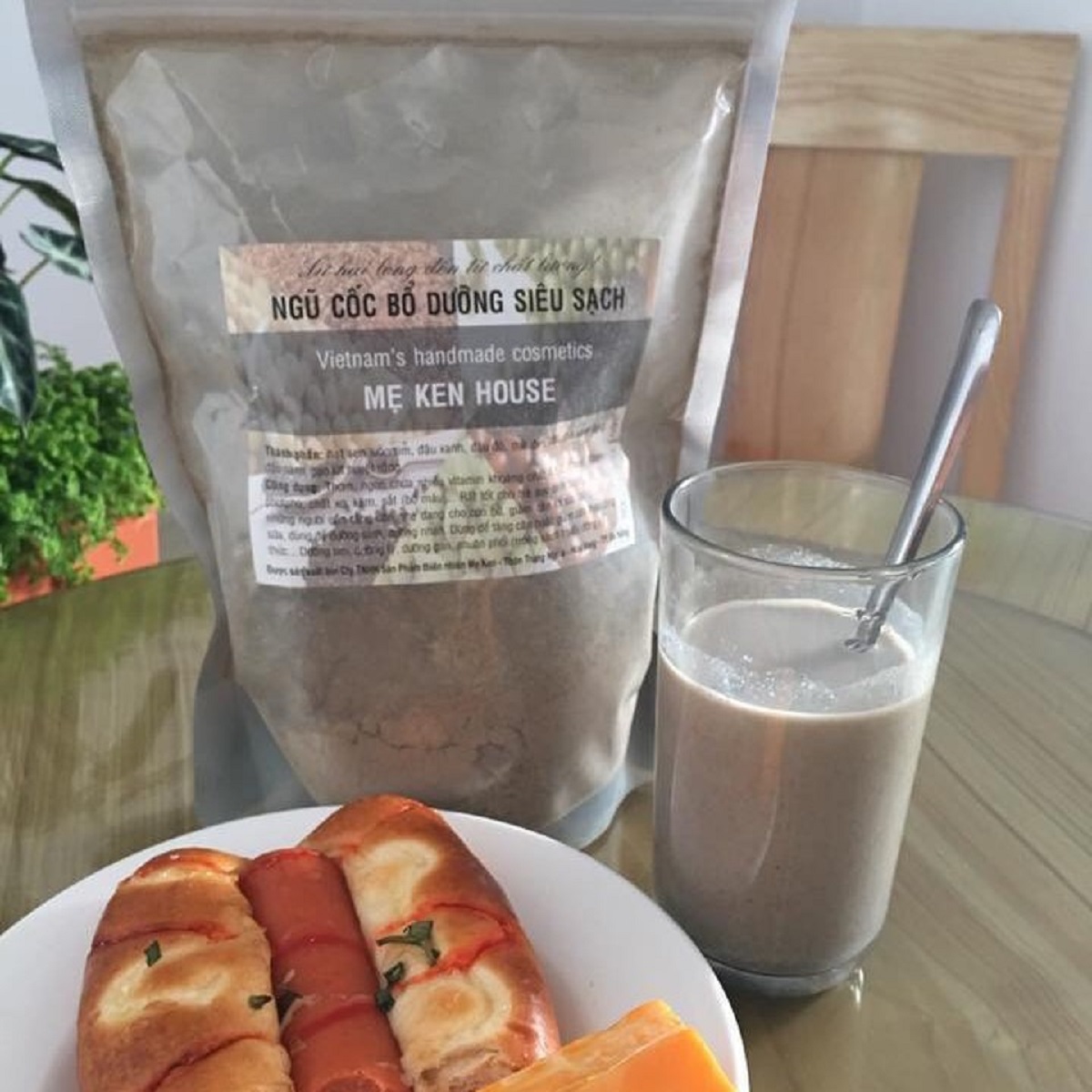 Bột ngũ cốc Mẹ Ken 1kg bổ sung dưỡng chất, lợi sữa chính hãng Mẹ Ken