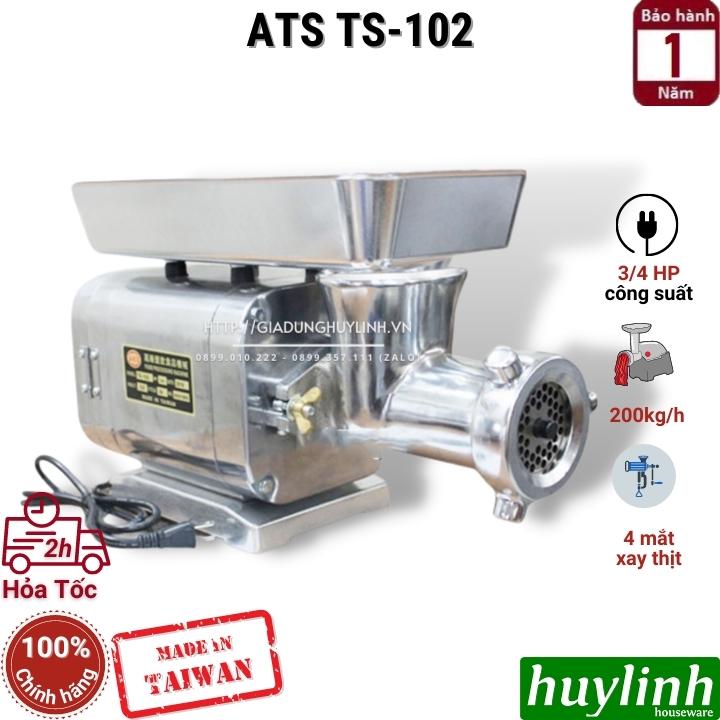 Máy xay thịt công nghiệp Đài Loan ATS-102 - Công suất 200kg/h - Sản xuất tại Đài Loan