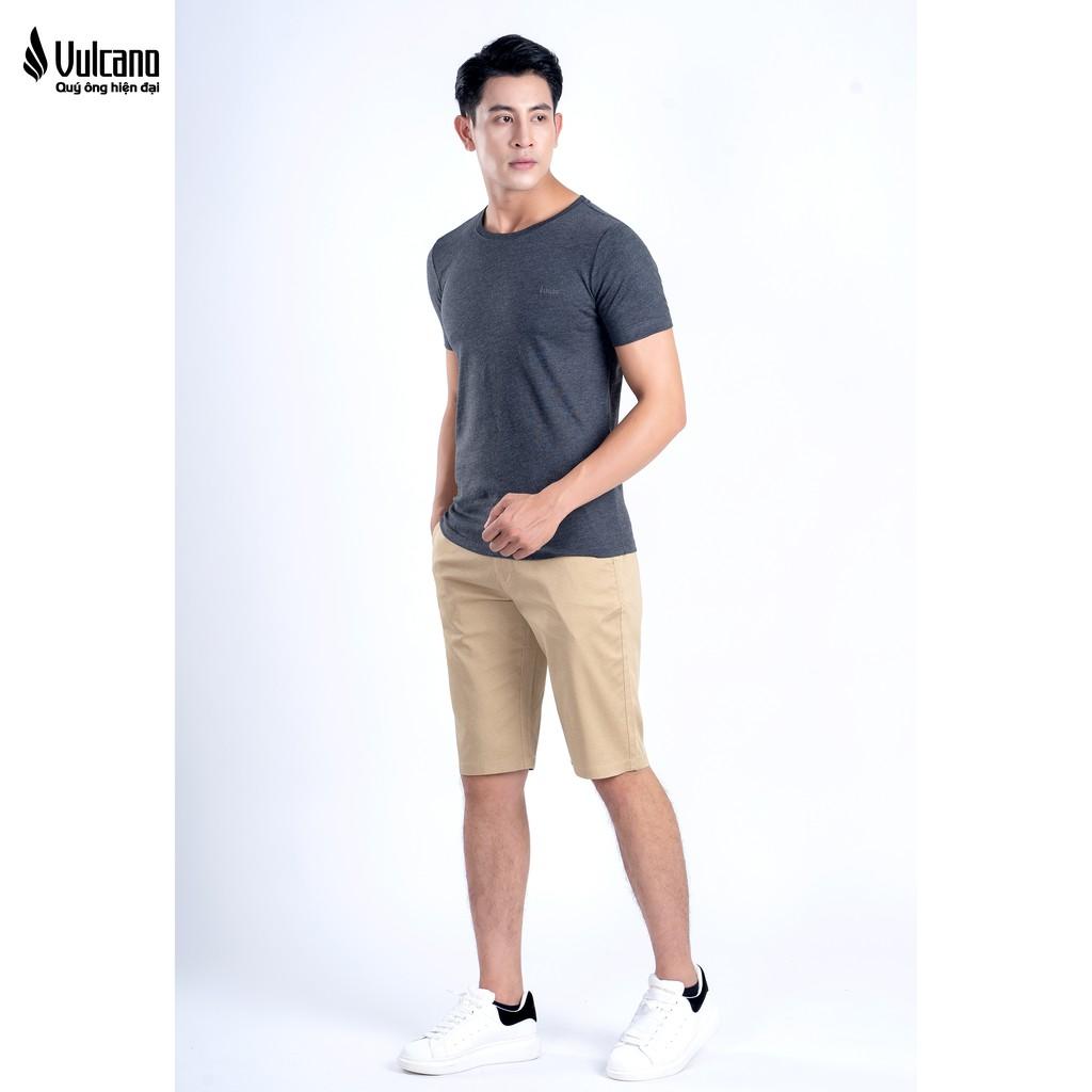 Áo Thun cổ tròn màu xám - 8051