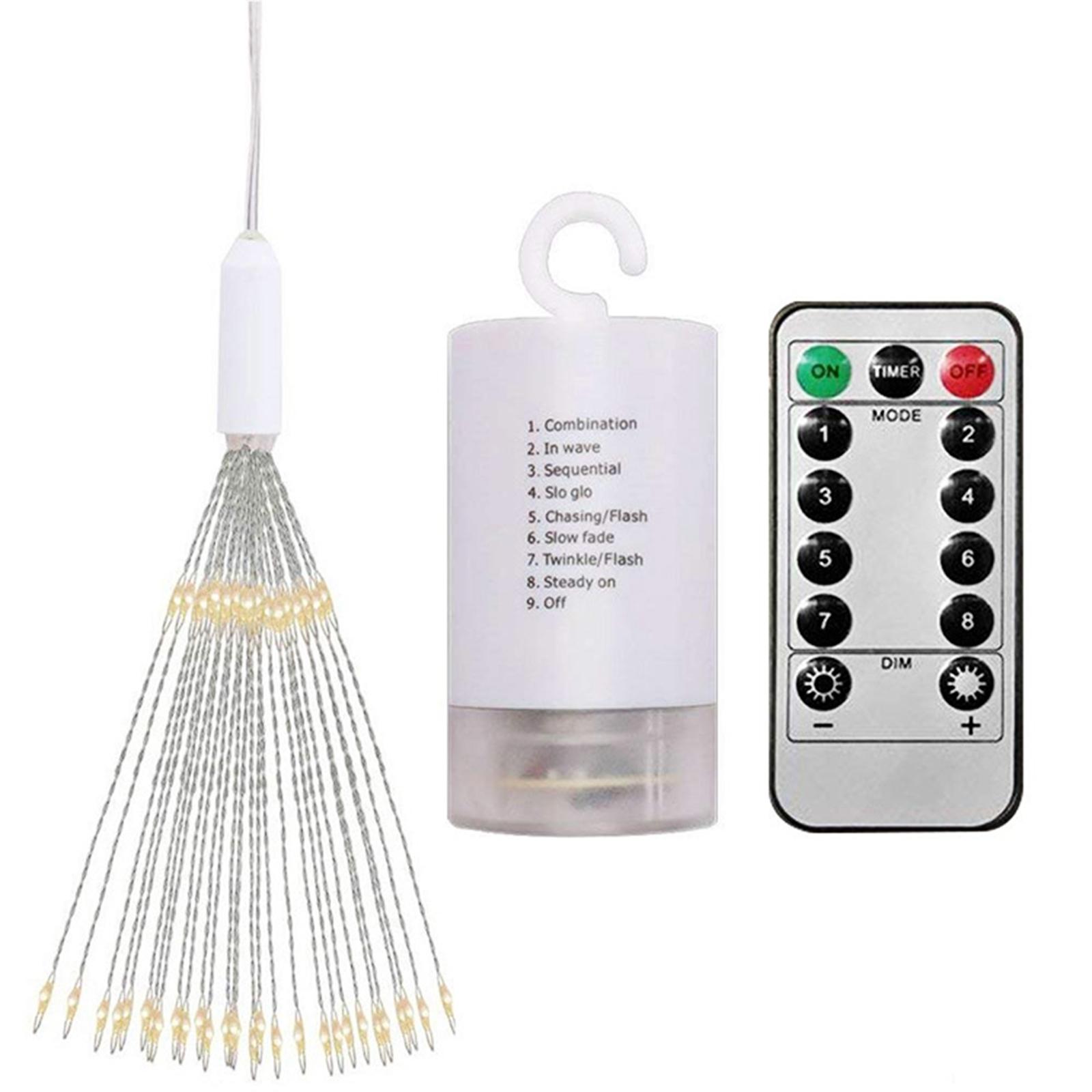 Đèn Led nhiều màu sắc, chiếu sáng bằng năng lượng mặt trời trang trí Giáng sinh, party