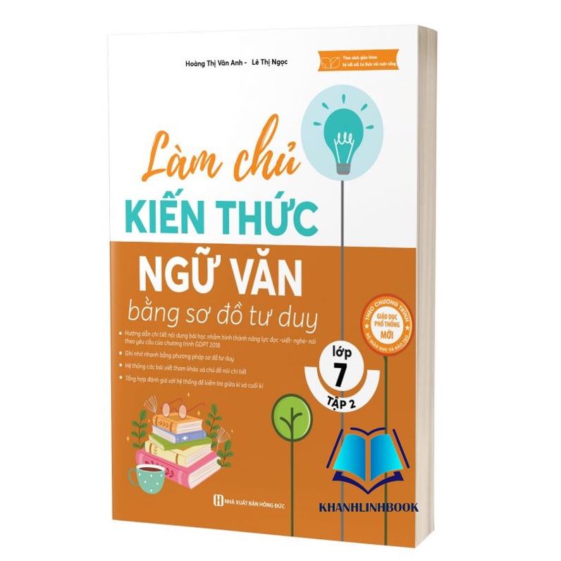 Làm Chủ Kiến Thức Văn Bằng Sơ Đồ Tư Duy Lớp 7 Tập 2  - Bản Quyền