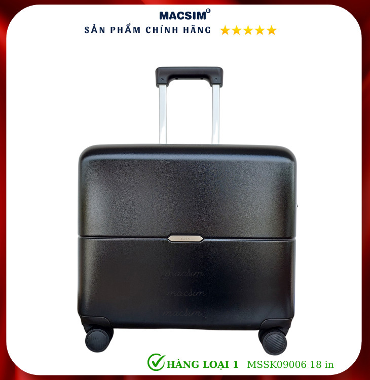 Vali cao cấp Macsim Seek MSSK09006 ( 18 inch) màu đen