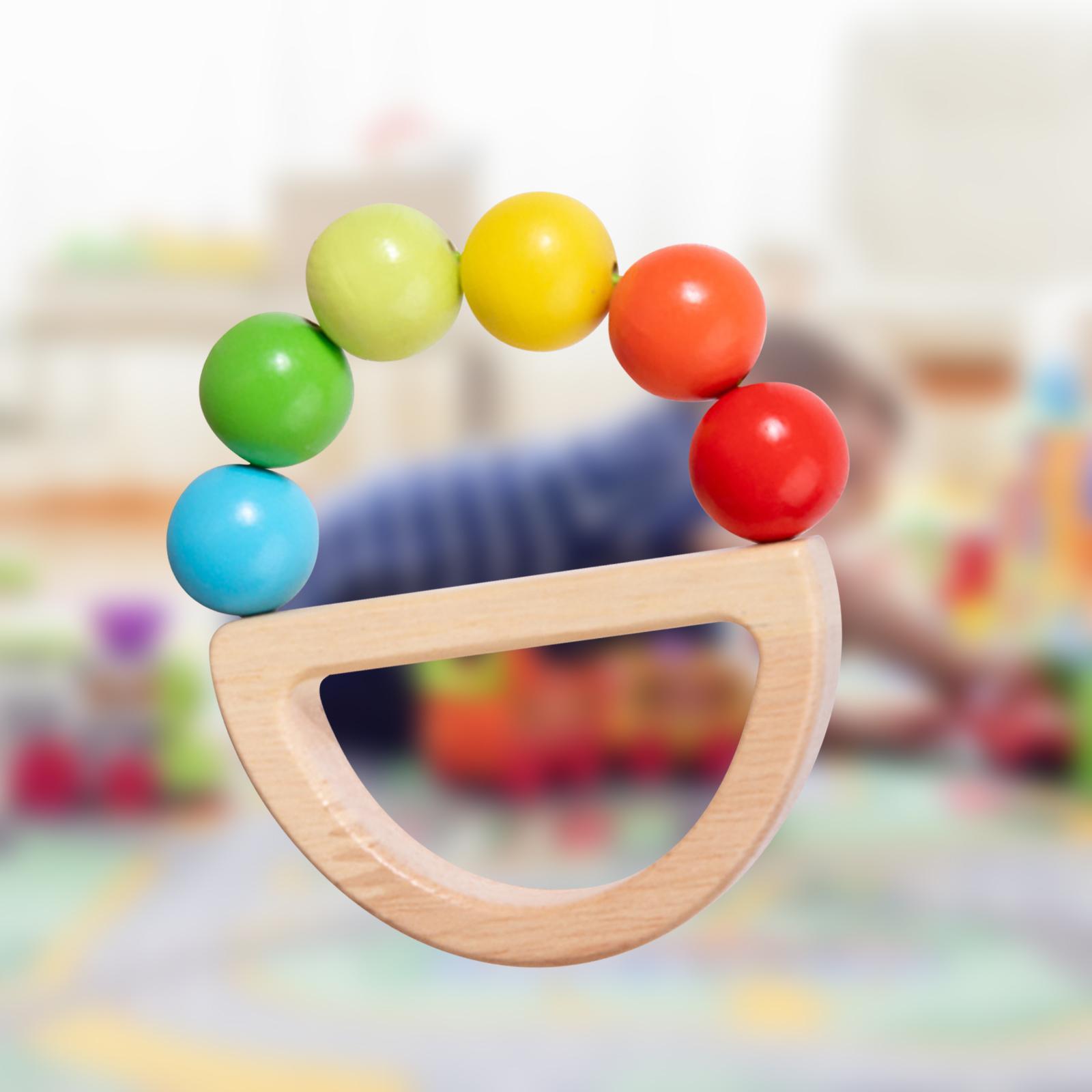 wood rattles montessori toys enlightenment  A