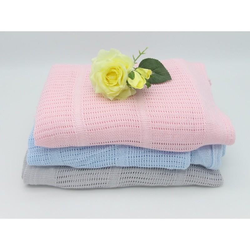 Chăn lưới Comfybaby sợi tre, quấn ủ nhộng chũn, trùm xe đẩy - Thấm mồ hôi, kháng khuẩn Comfybaby cho bé - chính hãng