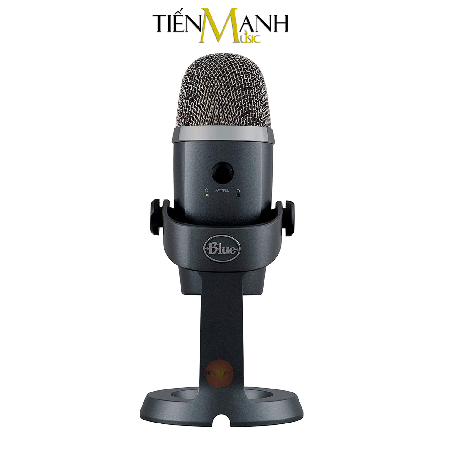 Micro Blue Yeti Nano USB Condenser Mic Thu Âm Podcast, Livestream, Radio, ASMR Microphone Phòng Studio Hàng Chính Hãng - Kèm Móng Gẩy DreamMaker