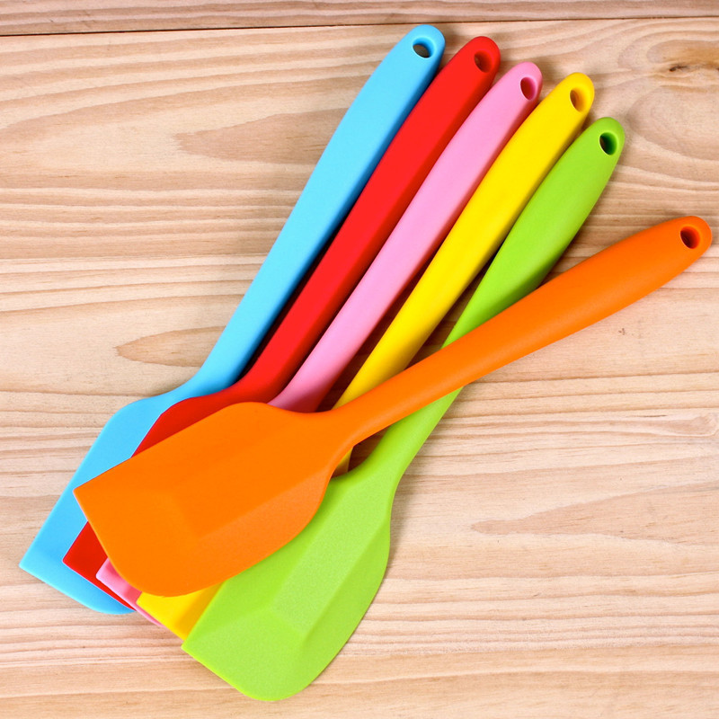 Dụng Cụ Làm Bánh: Spatula Phới Trộn Bột, Phới Dẹt Silicon , Muôi Lật Thức Ăn - Thyna Shop