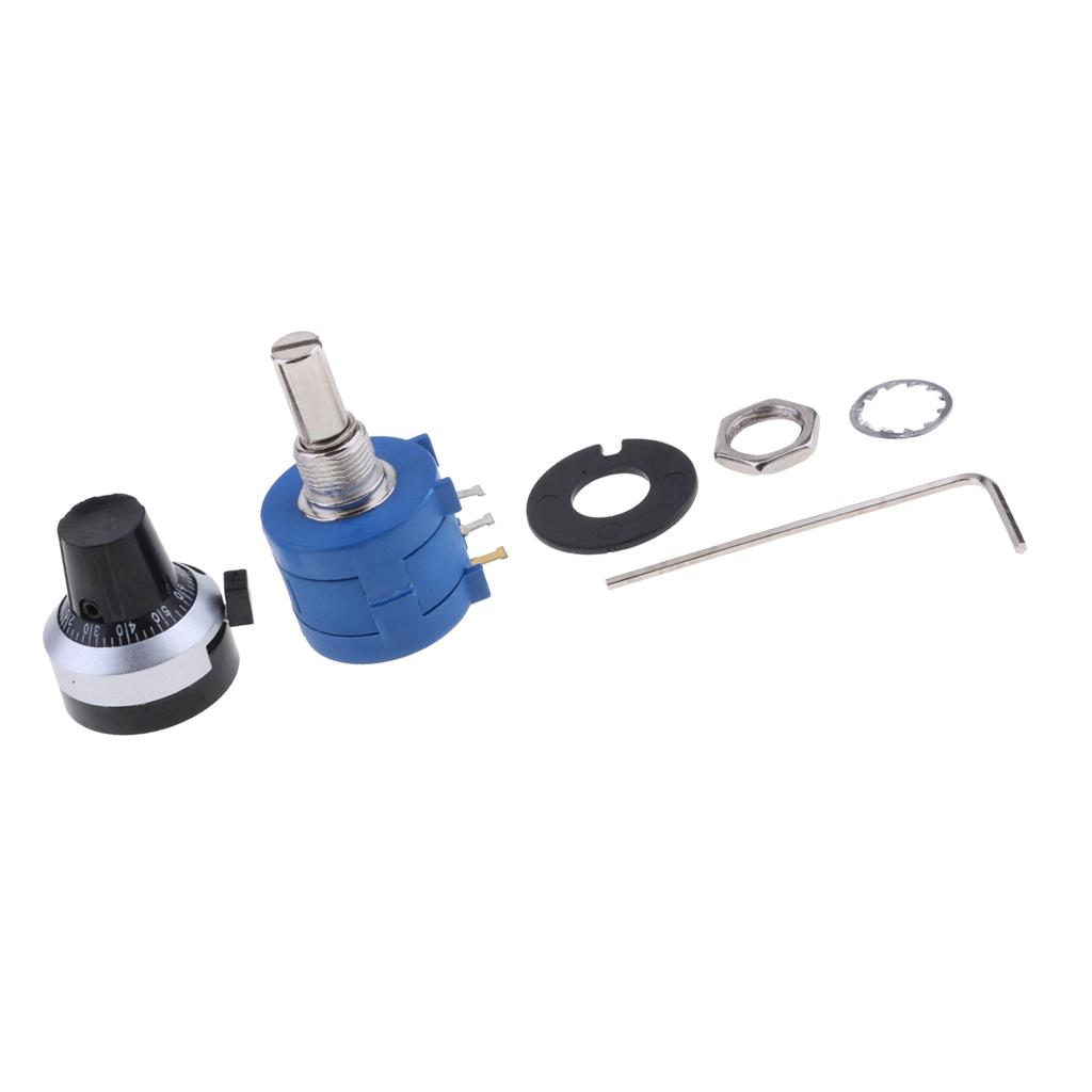 10K Ohm 3590S-2-103L Wirewound Chiết Áp Multiturn Tính Mặt Xoay