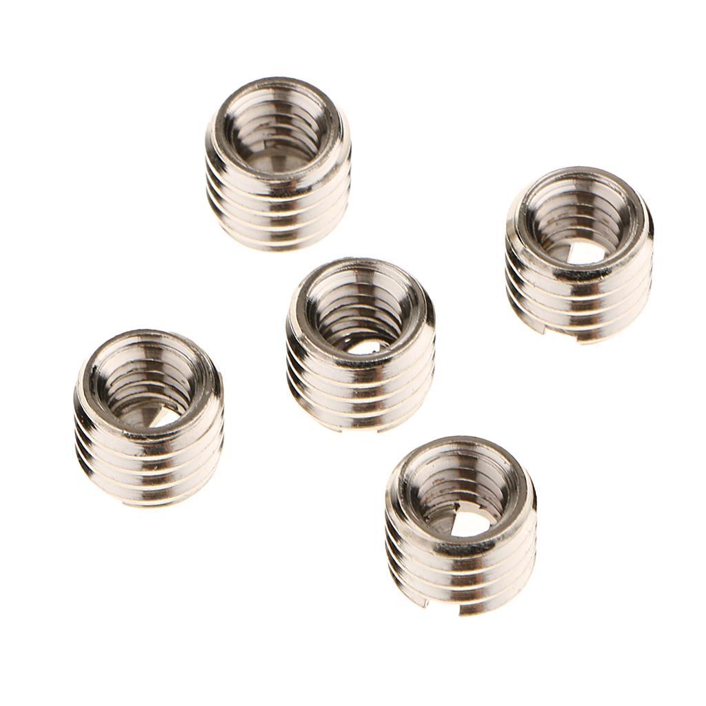 5x 1/4" to 3/8" Convert Screw Thread Adapter Tripod Mounting Monopod Camera