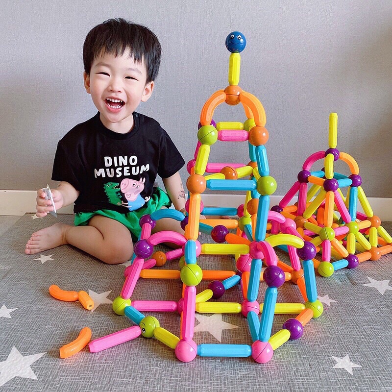 Bộ Xếp Hình Nam Châm Cho Bé