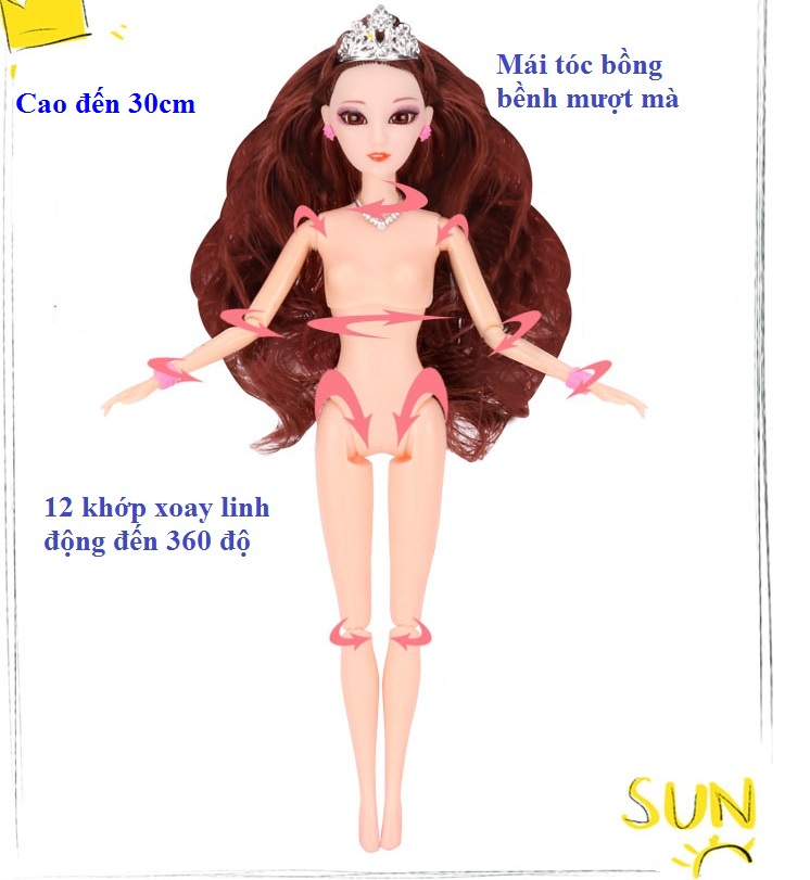 Hình ảnh Búp bê công chúa Barbie