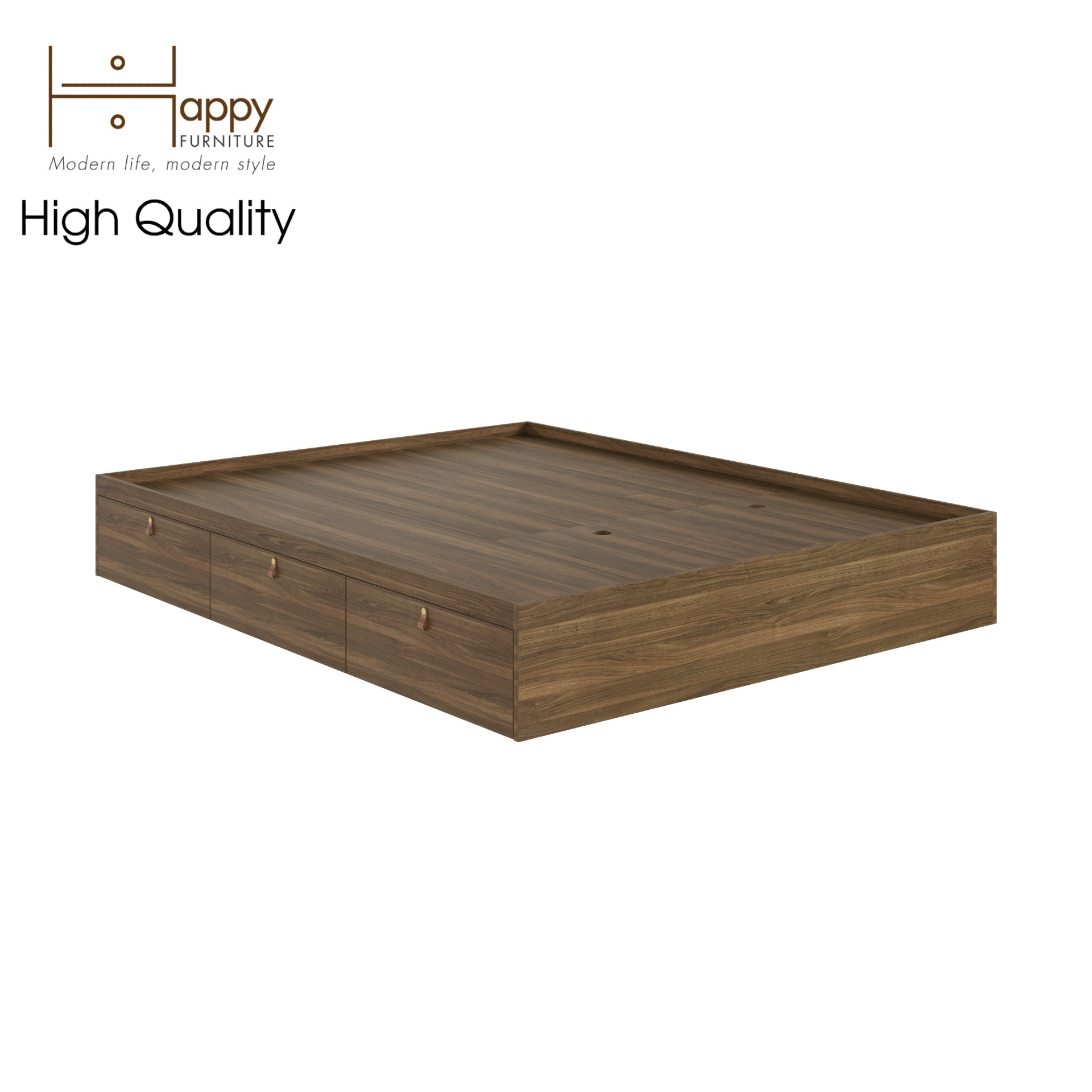 [Happy Home Furniture] NOMIA  , Giường ngủ 3 ngăn kéo &lt;không đầu giường&gt;  , GNG_044, GNG_045, GNG_046, GNG_047