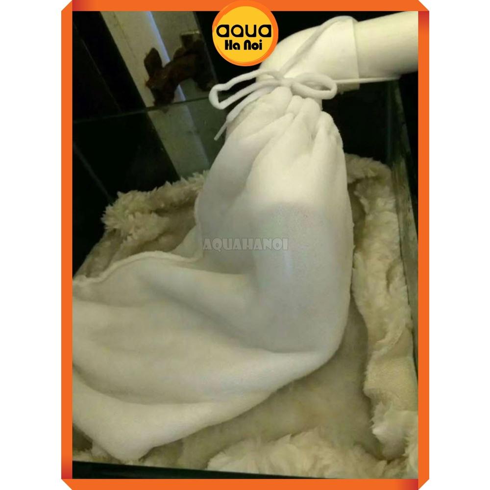 Túi lọc 2 lớp - loại bỏ cặn bẩn hồ cá thủy sinh - 18*48 cm - dễ dàng vệ sinh