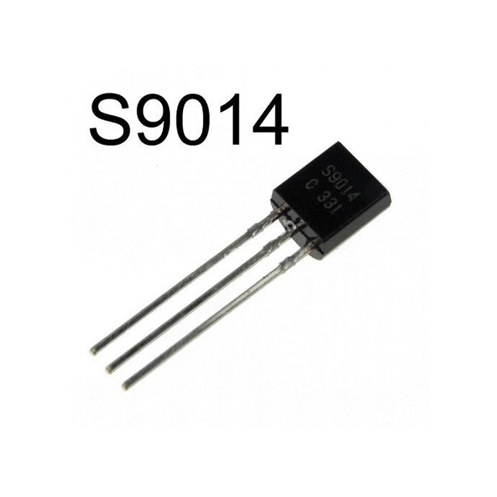 S9014 TO-92 TRANS NPN 0,1A 45V