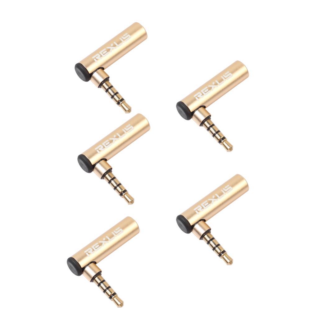Low Noise High Fidelity -OMTP Audio Converter Headphone Converter Gold