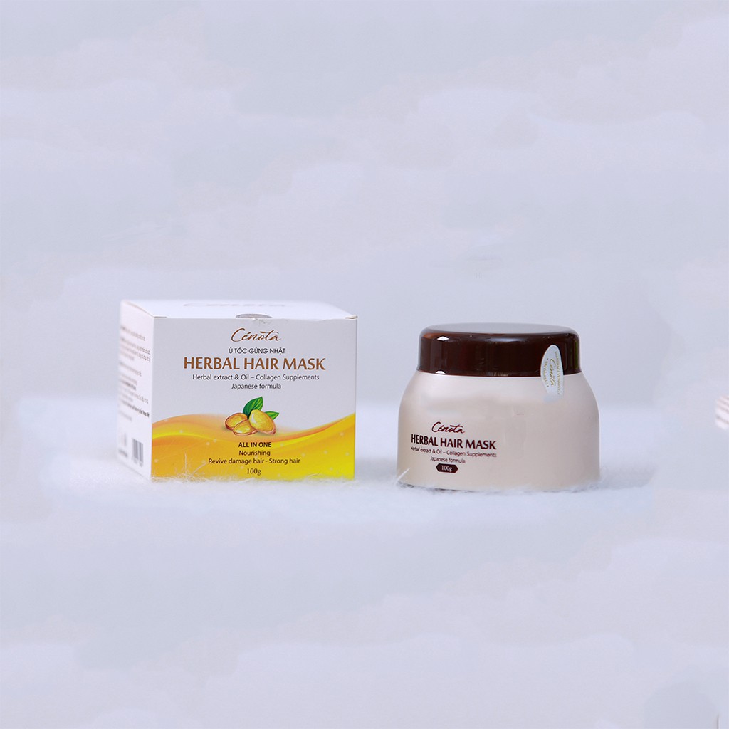 Ủ tóc thảo dược gừng Nhật Cenota Herbal Hair Mask