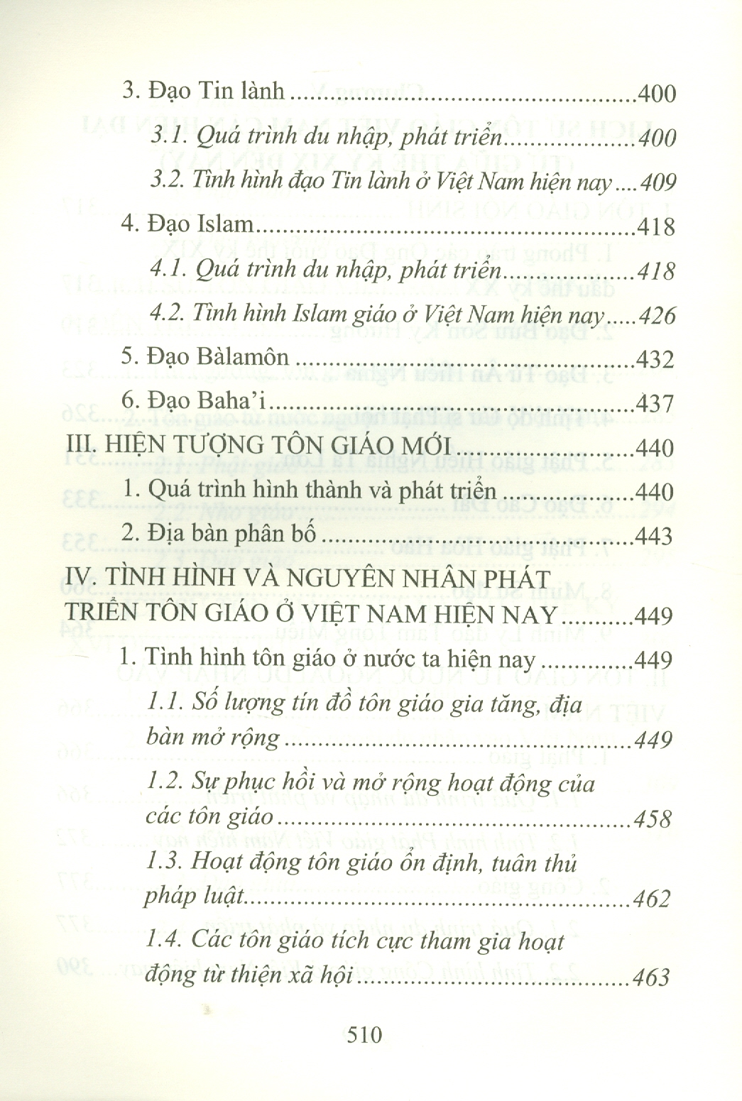 LỊCH SỬ TÔN GIÁO THẾ GIỚI VÀ VIỆT NAM