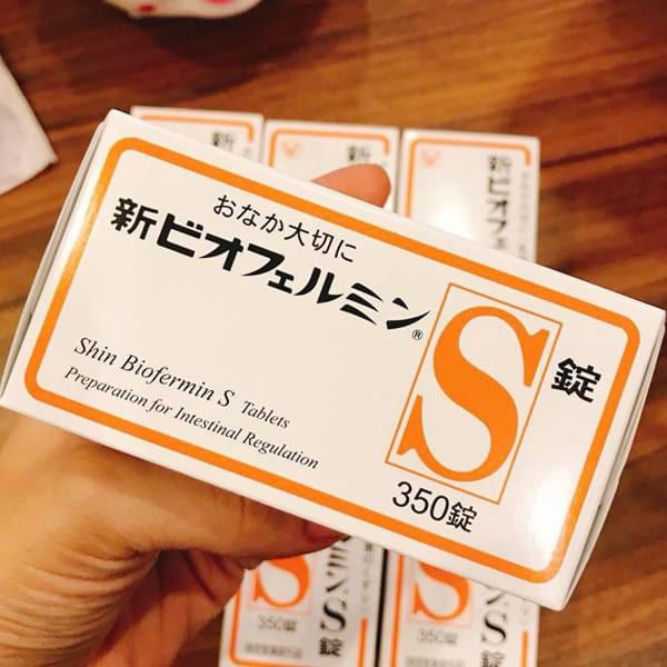 Viên uống men tiêu hóa Shin Biofermin S Tablets của Nhật Bản giúp hệ tiêu hóa khỏe mạnh hấp thu tốt
