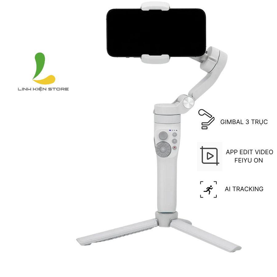 Gimbal Feiyu Vimble 3SE New - Tay cầm chống rung điện thoại 3 trục ổn định, pin cao kết nối bluetooth 5.0 - Hàng chính hãng