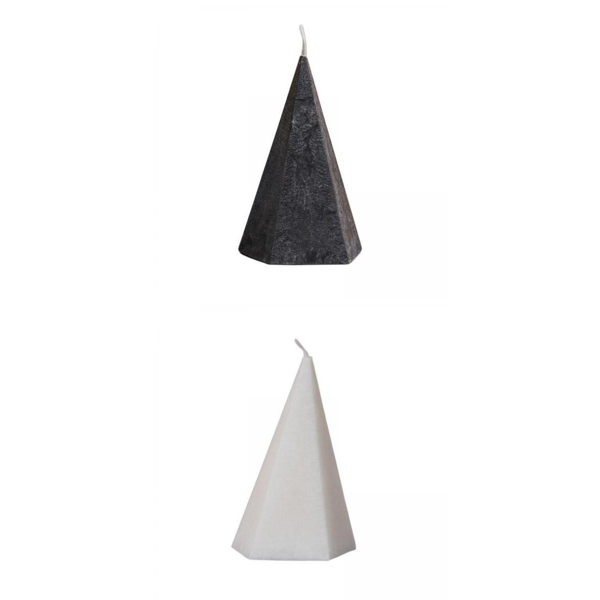 2 Pieces Geometric Cone Scented Candles Accessories for Bedroom
