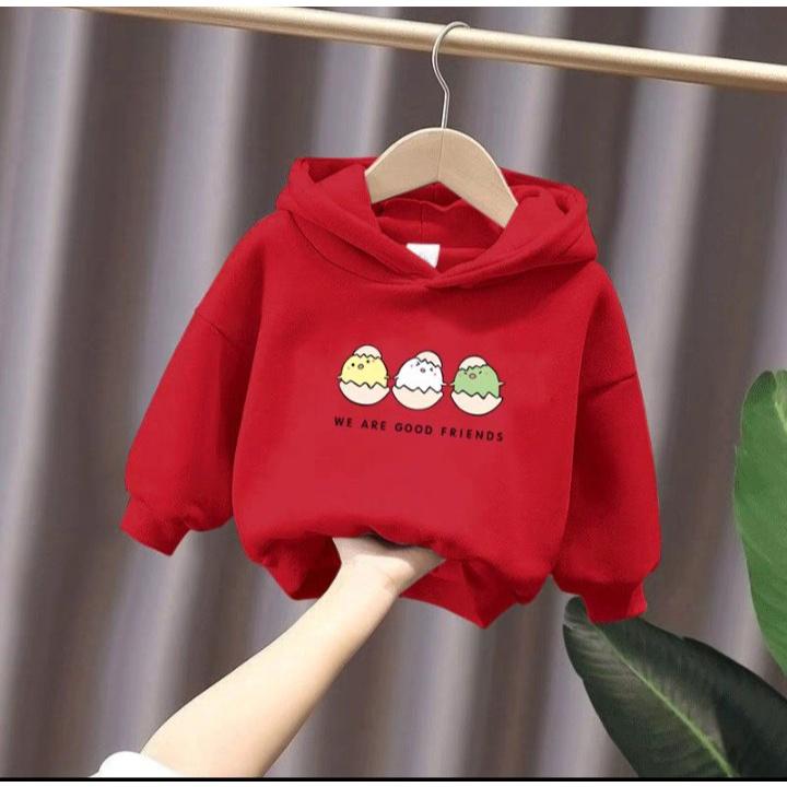 Áo hoodie gà con cute cho bé trai từ 9 đến 33kg , chất nỉ bông siêu xinh