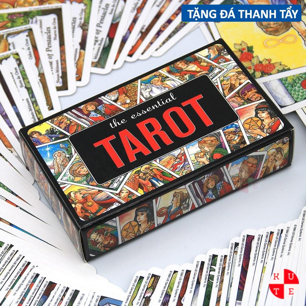 Bài Tarot The Essential 78 Lá Bài Tặng File Tiếng Anh Và Đá Thanh Tẩy