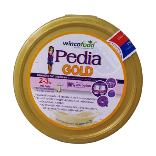 Sữa non Wincofood Pedia Gold 850g chăm sóc trẻ biếng ăn