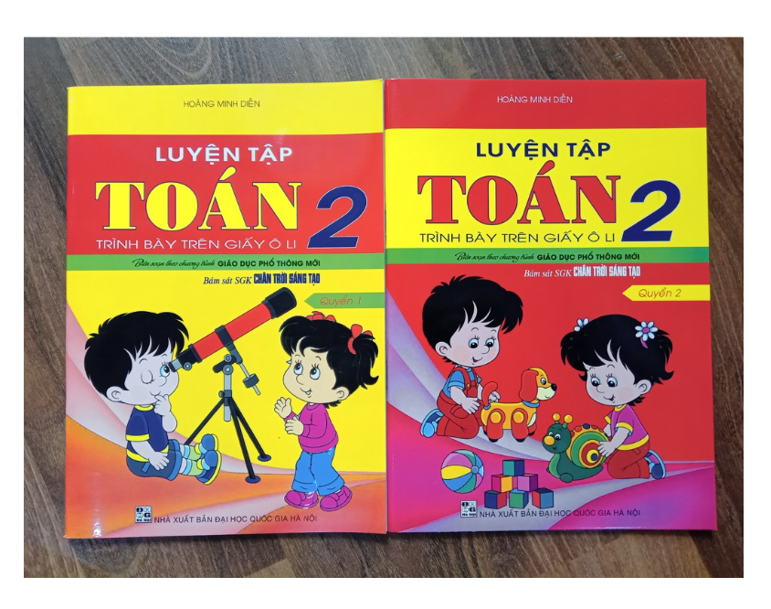 Sách – Luyện tập Toán 2 - Quyển 2