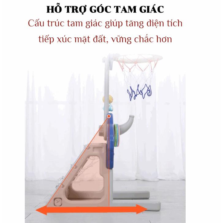 Đồ chơi bóng rổ vận động Toàn Diện 5in1 ALLSPORT tăng hệ miễn dịch cho bé