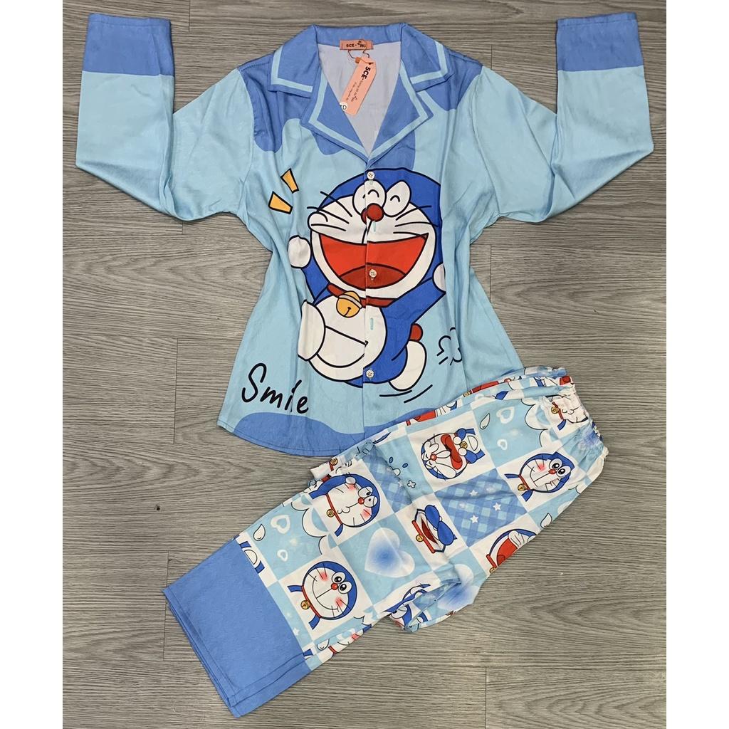Đồ Bộ Pyjama ngắn tay - Lụa Xước Ánh Kim