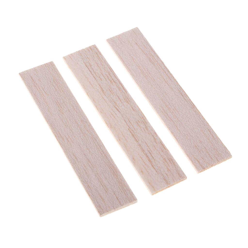 80pcs Natural Wood Slices Unfinished Wooden Sticks Kids Craft DIY Ornament