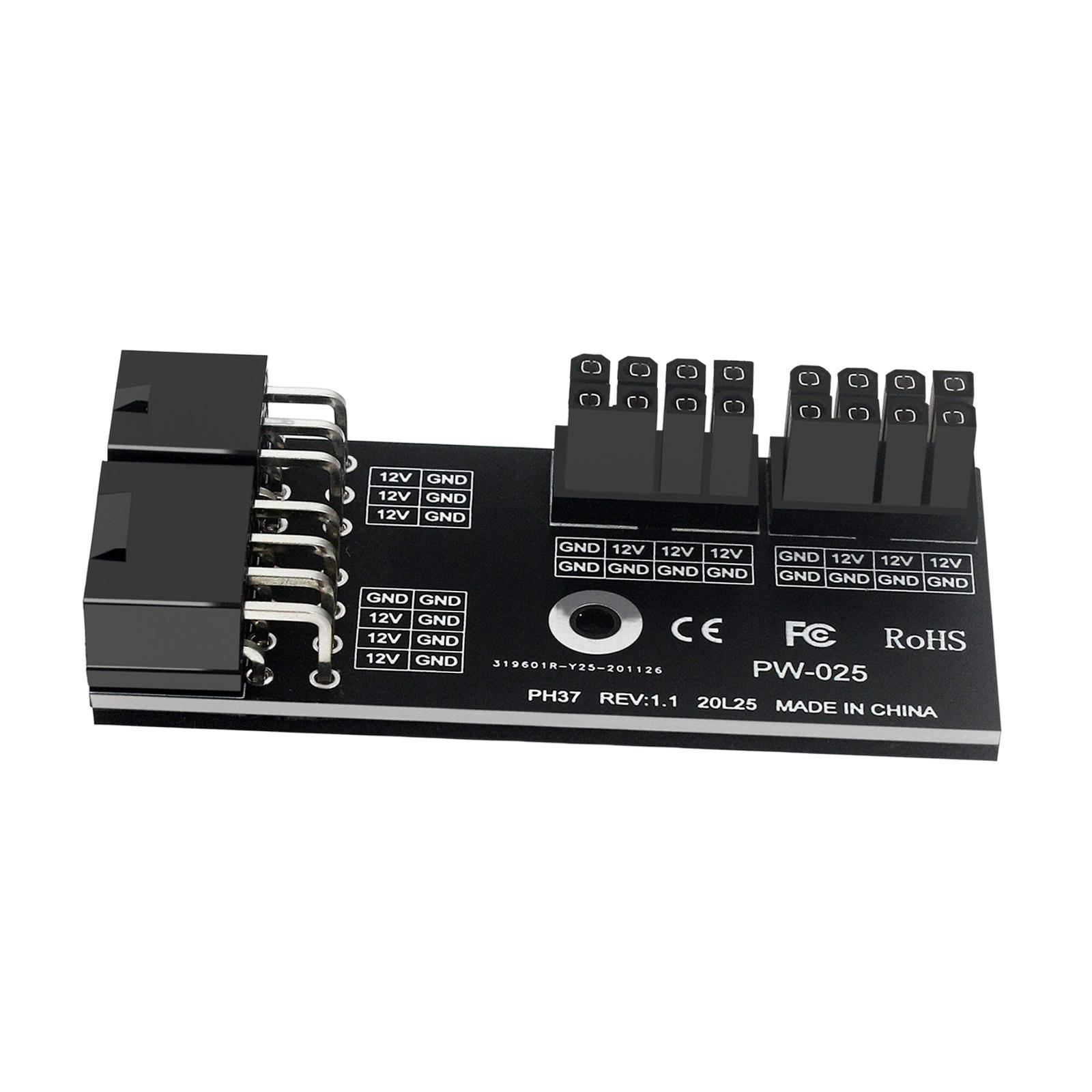 GPU Graphics Card 8p+8p Cable Steering Connector Board 6+8p 8+8P