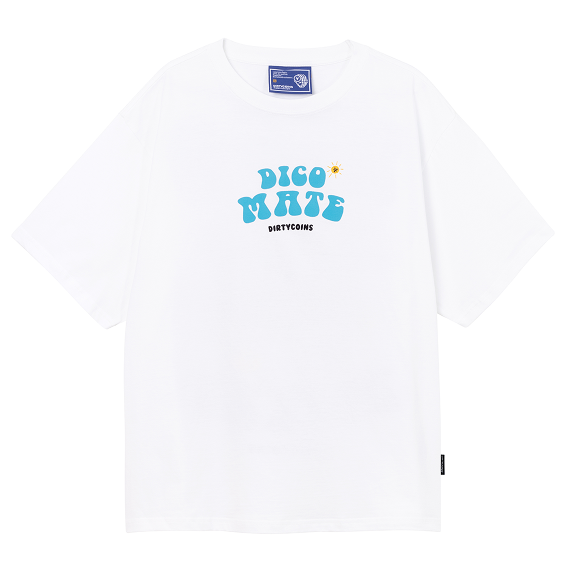 Dico Áo thun Mate World T-shirt - White