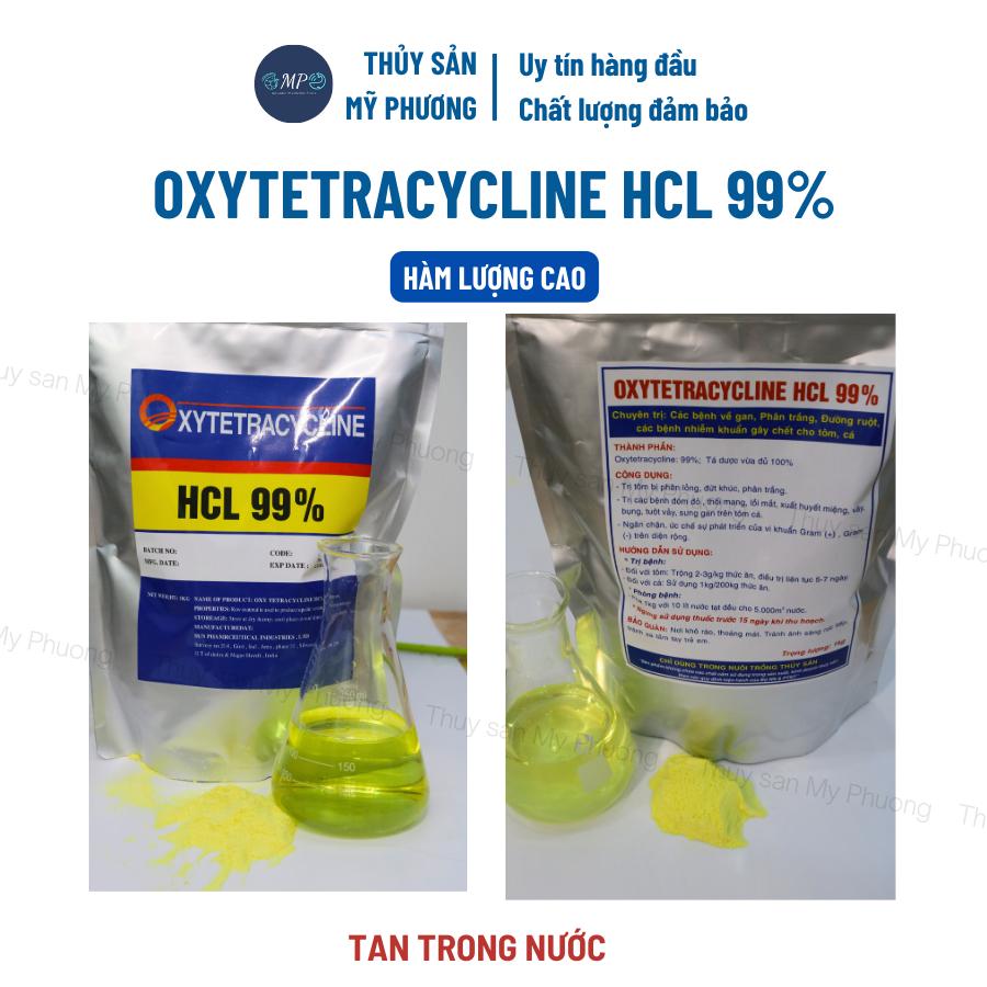 Oxytetracycline Hcl 99% ks ếch niểng đầu vẹo cổ đỏ chân mù lồi mắt sưng gan thận mủ viêm ruột sình xuất huyết da ứ nước