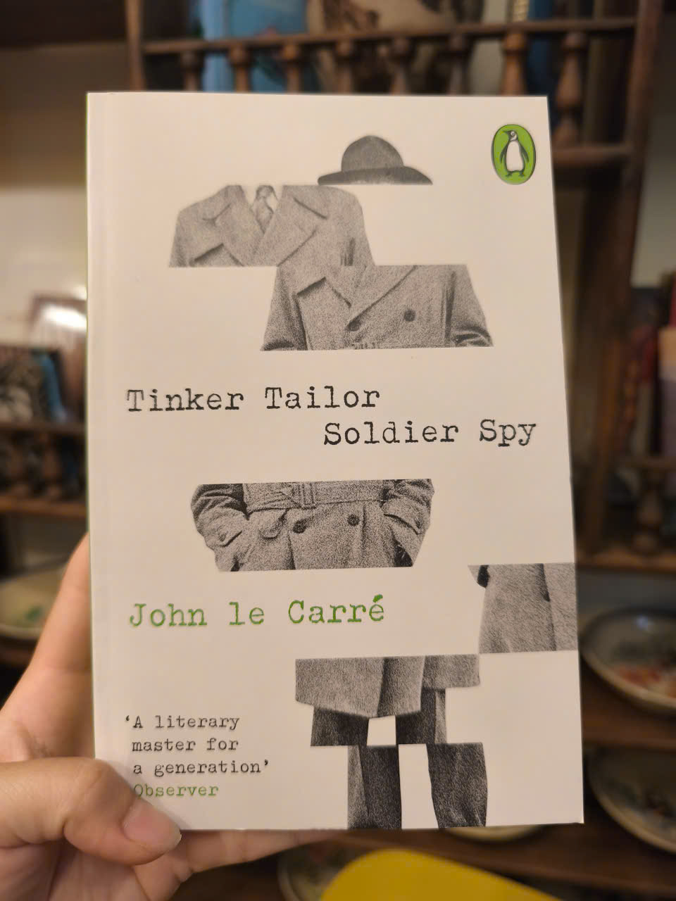 Sách - Tinker Tailor Soldier Spy by John le Carré | Modern Classic Mystery Fiction | English Book