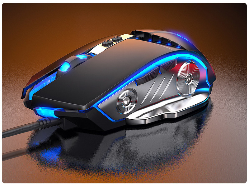 Professional Wired Gaming Mouse 6 Button 3200 DPI LED Optical USB Computer Mouse Gamer Mice Game Mouse Mause For PC laptop 