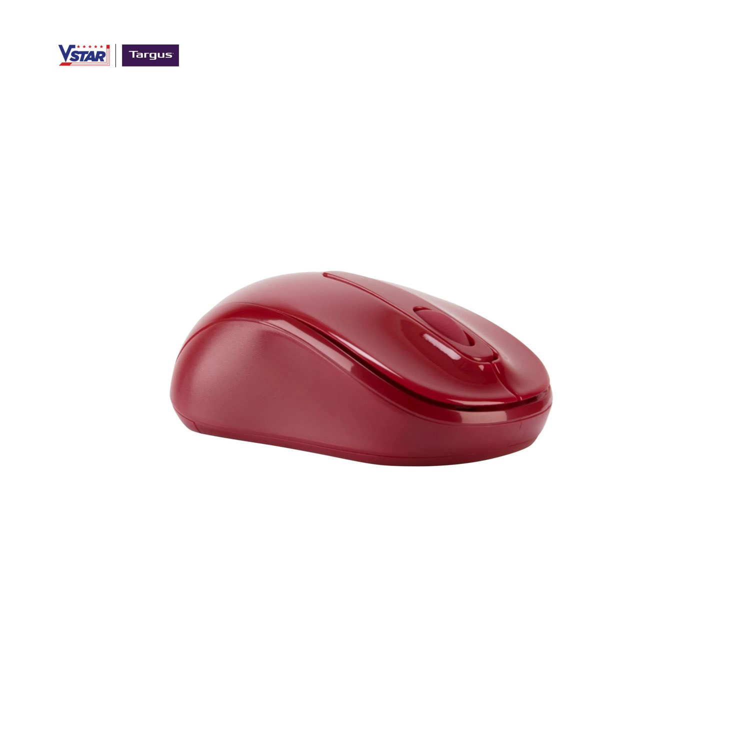 Chuột Không Dây Targus W600 Wireless Optical Mouse (Red) - Hàng chính hãng