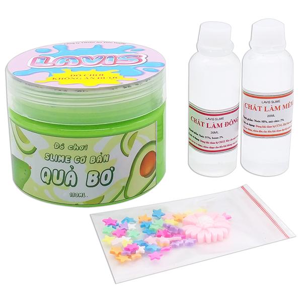 Đồ Chơi Slime Cơ Bản Lavis: Quả Nho - 150 ml