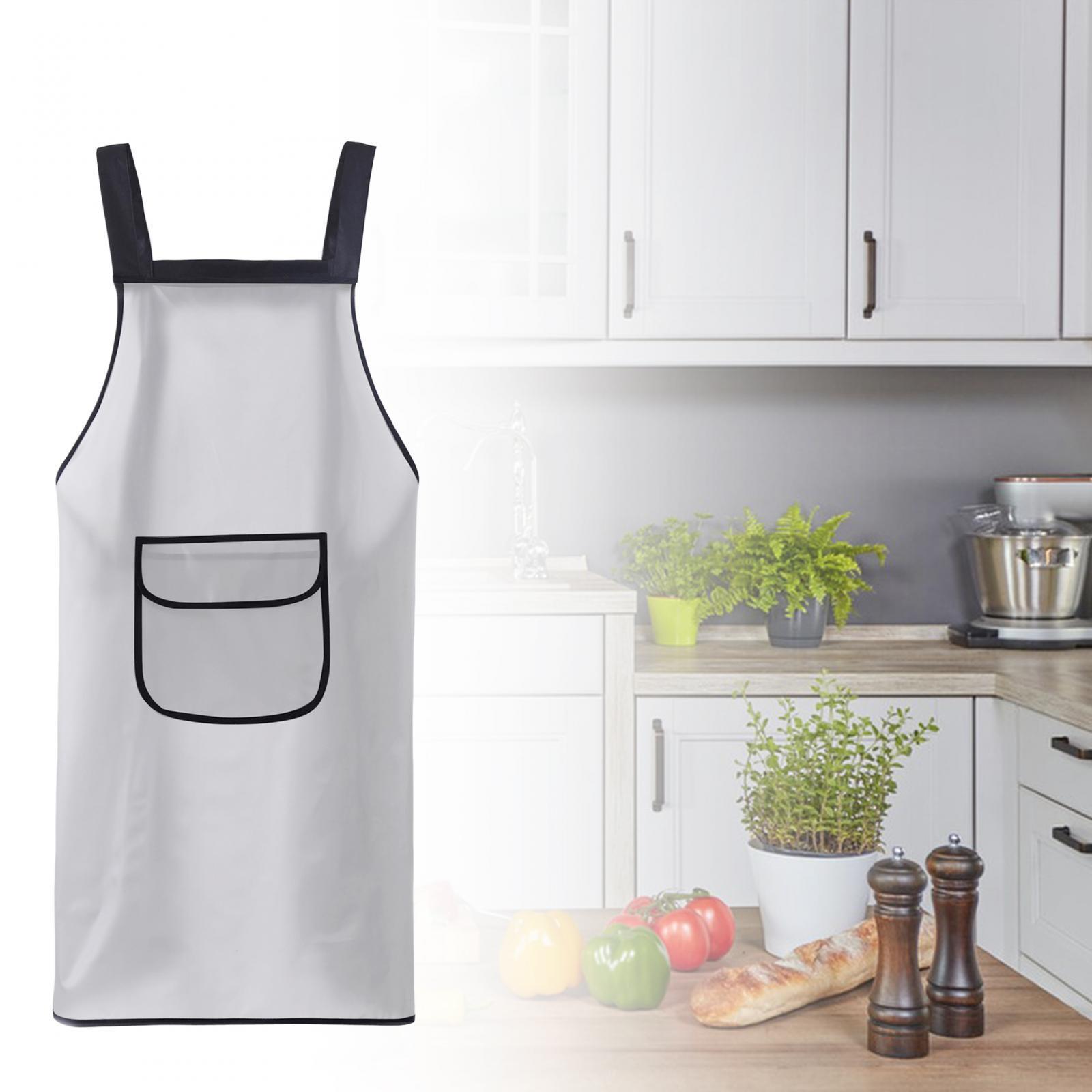 Cooking Apron Baking Apron Waterproof Oil Apron Sturdy Gardening Apron