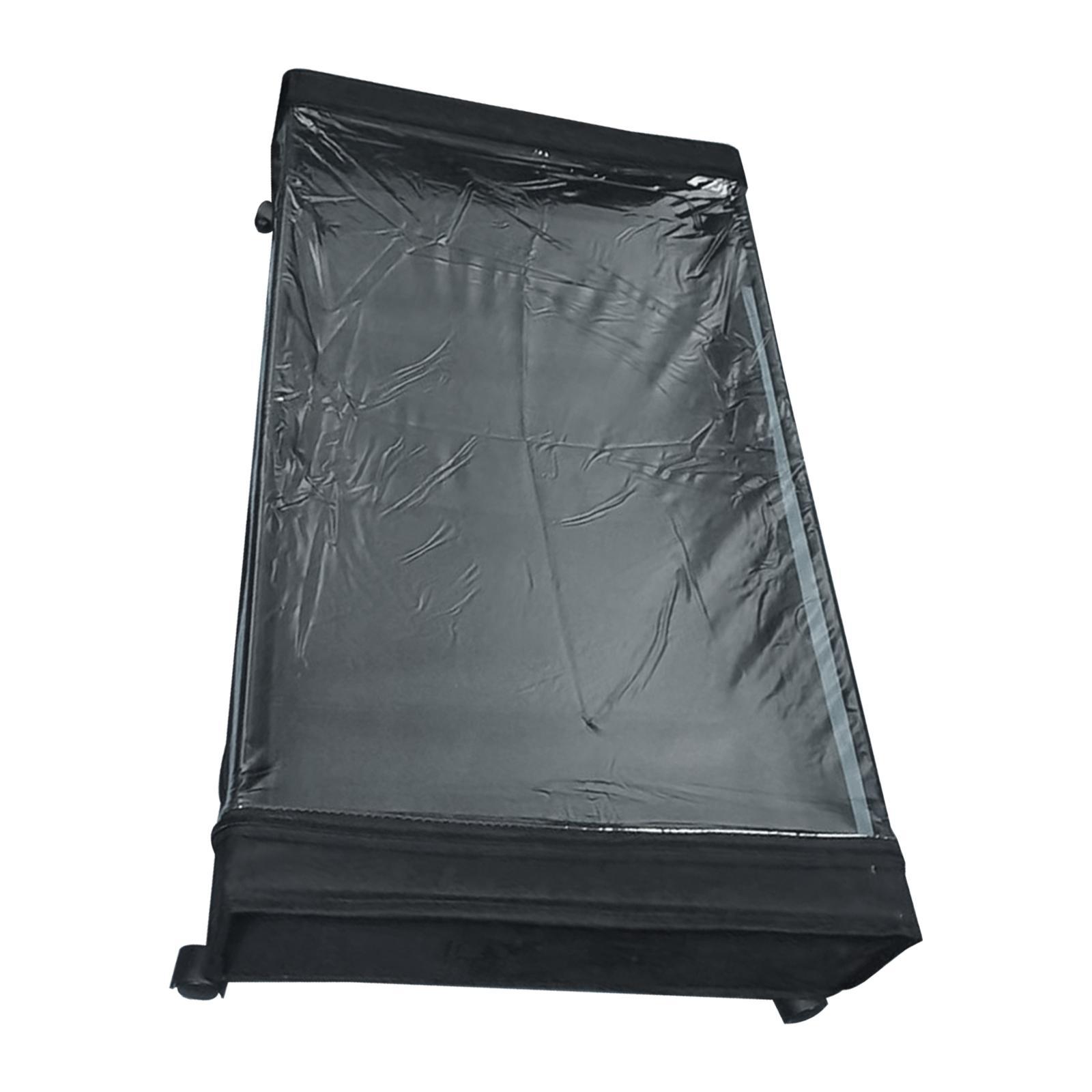 Underbed Storage Box with Wheels, under The Bed Shoe Storage Containers Large with Lid Bedroom Storage Organizer for Toys Shoes Bedding Books