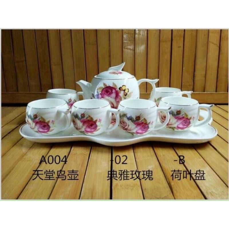 Bộ ấm chén dáng Minh Long cao cấp sang trọng, tinh tế - nhiều mẫu