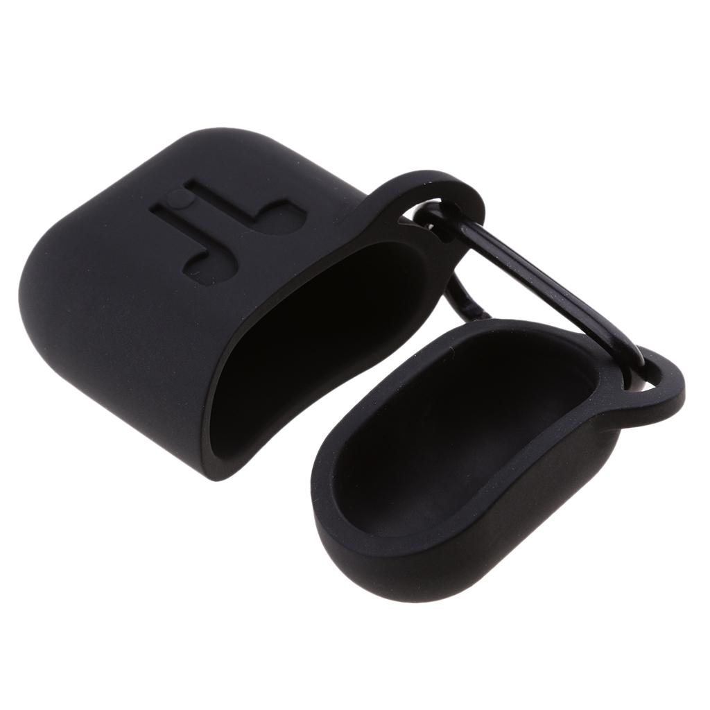 Silicone Protective Cover Case & Metal Keychain for   Black