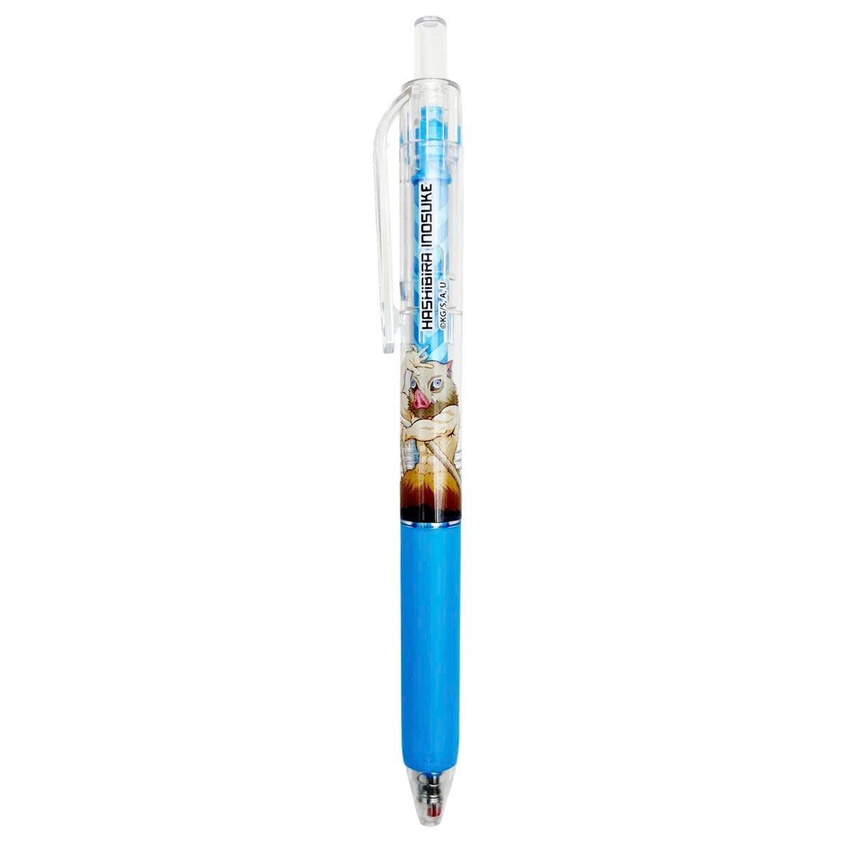 Bút Gel Quick Dry 0.5 mm - Thanh Gươm Diệt Quỷ - Thiên Long GEL-057/DS - Mực Xanh - Agatsuma Zenitsu - Hashibira Inosuke