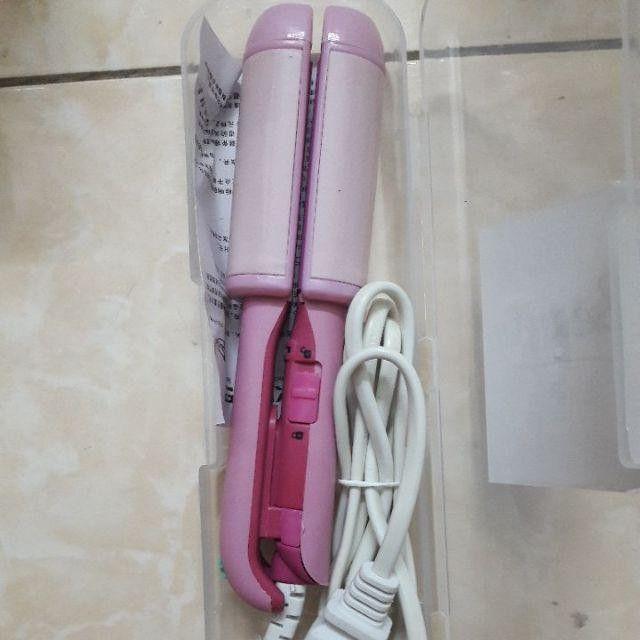 Máy duỗi kẹp tóc mini Kemier hình trái cây siêu kute