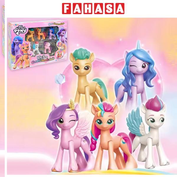 Bộ 5 Đồ Chơi Mô Hình My Little Pony - We Are Good Friends - Suit - ToTy DP02 (Mẫu Sản Phẩm Bên Trong Là Ngẫu Nhiên)