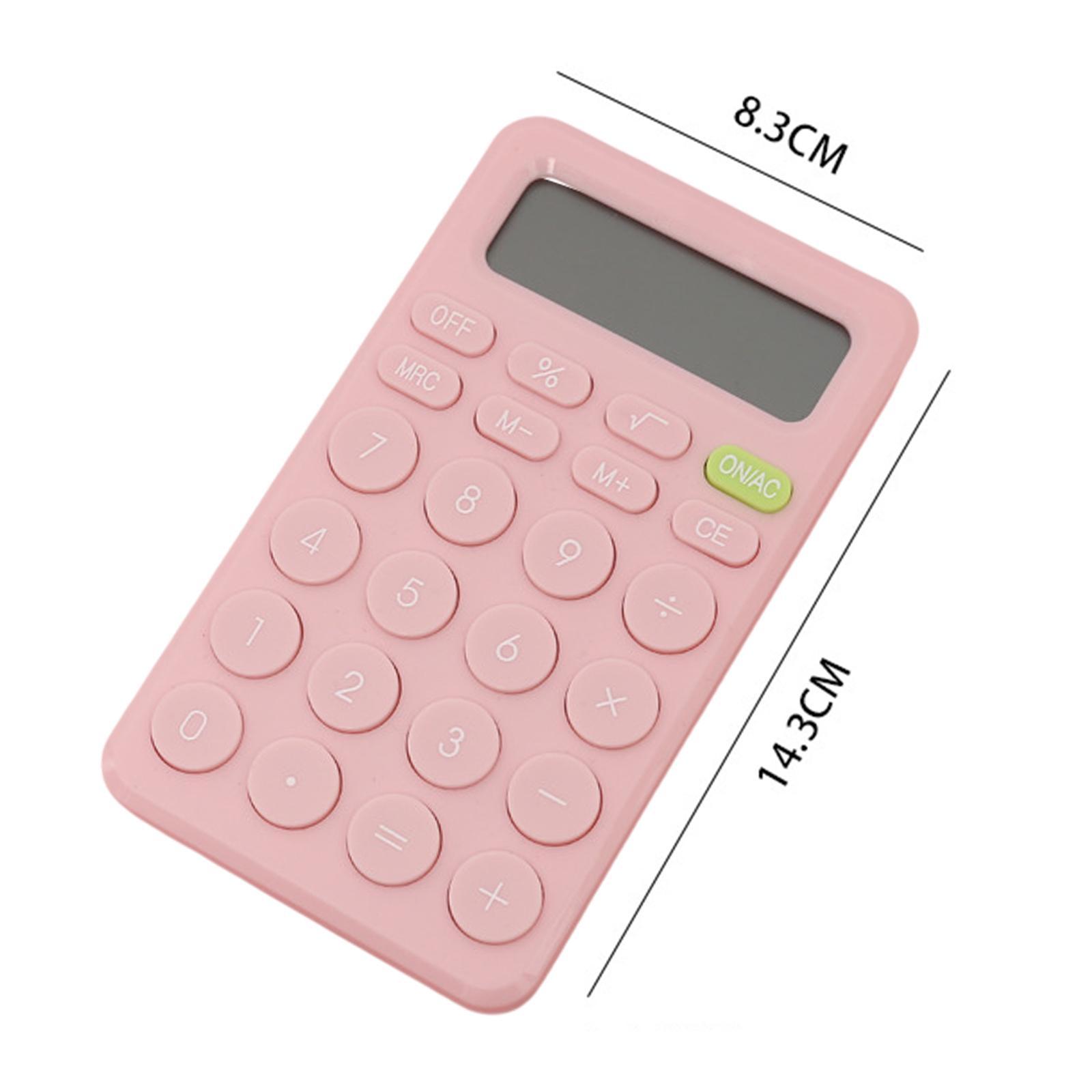 Calculator for Kindergarten Primary Kids Students , PINK, 143x83mm