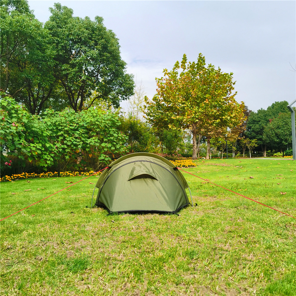 Lều cắm trại ngoài trời siêu nhẹ cho một người kiêm túi ngủ di động