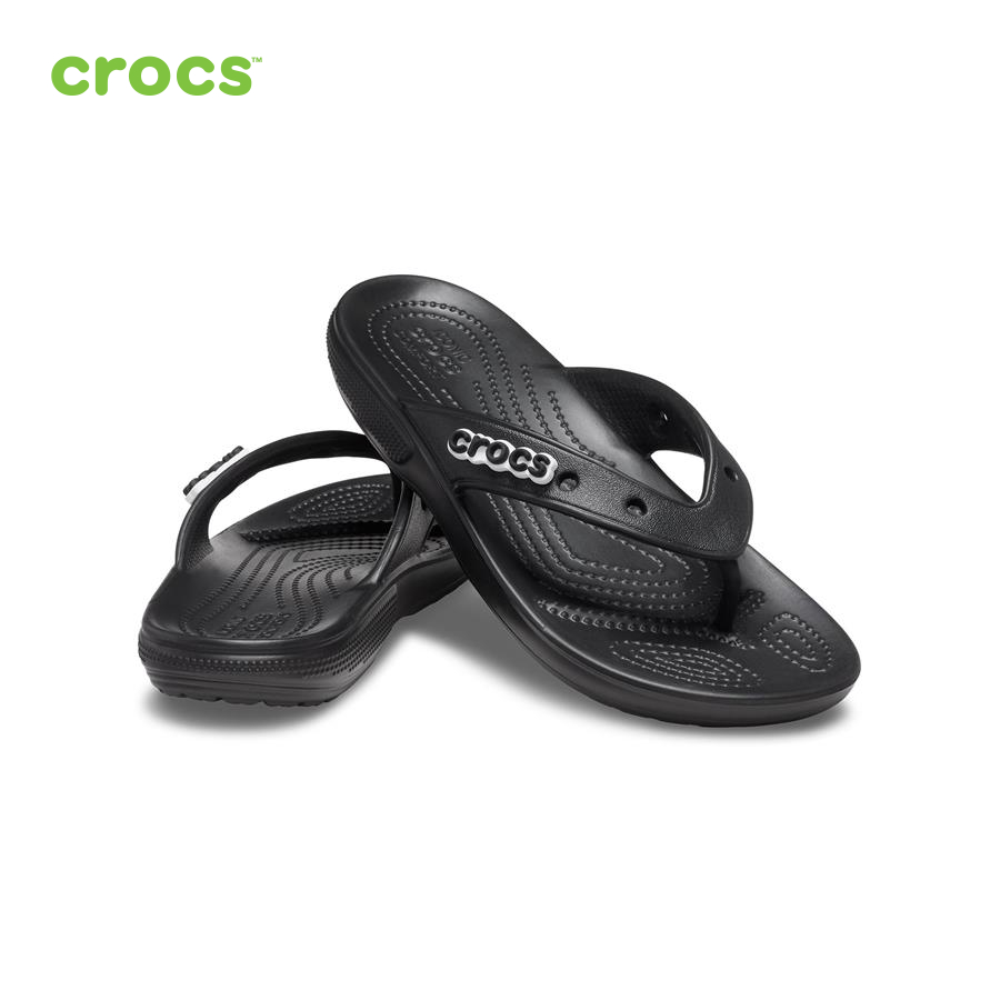 Dép nhựa nam Crocs Classic Flip U Black - 207713-001